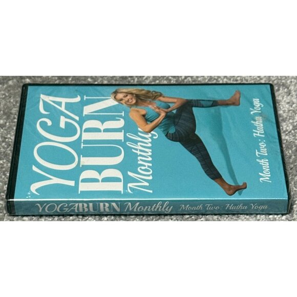 Yoga Burn Monthly Month Two Hatha Yoga New 4 DVD Set - Picture 2 of 4